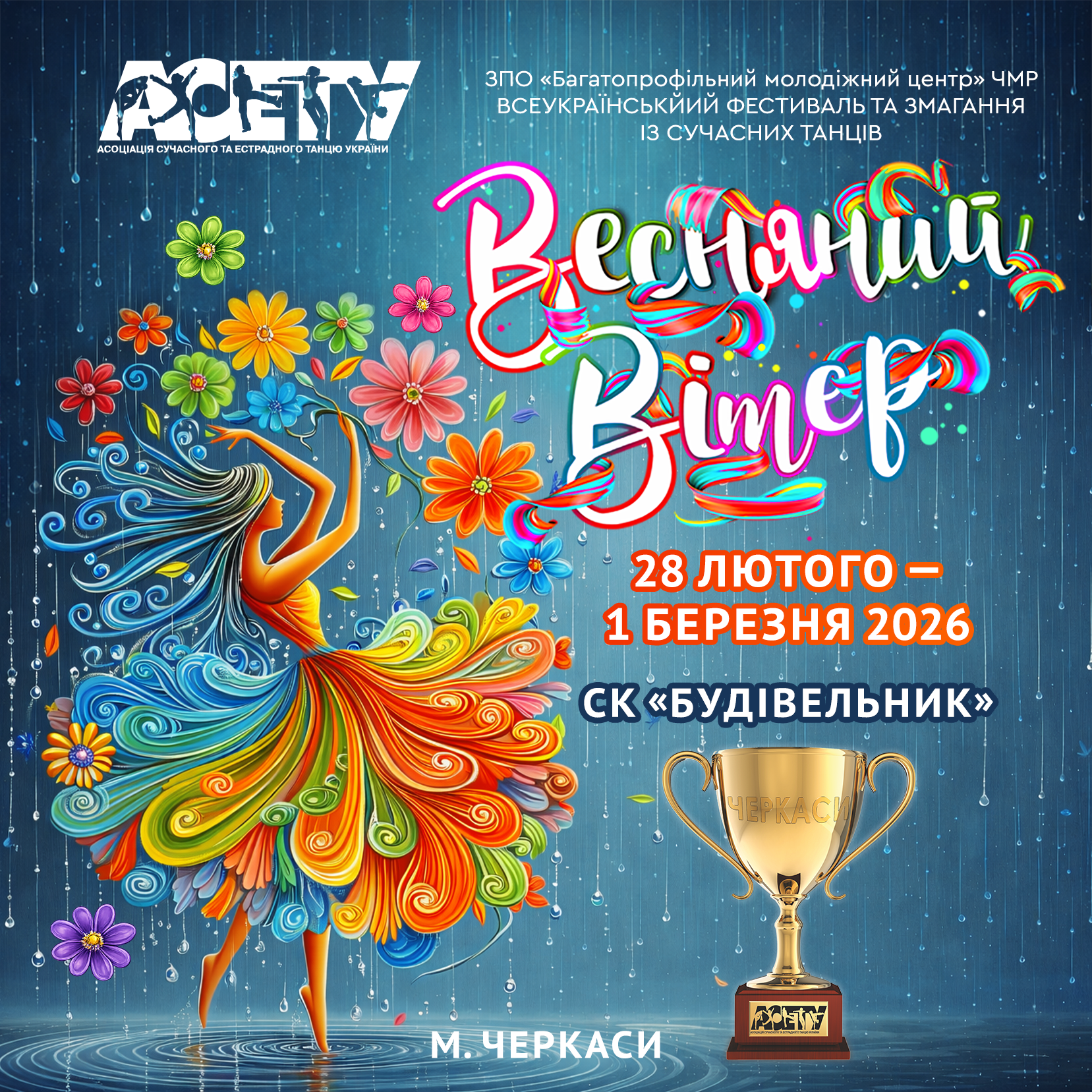 ВЕСНЯНИЙ ВІТЕР, 28 лютого - 1 березня 2026, Черкаси