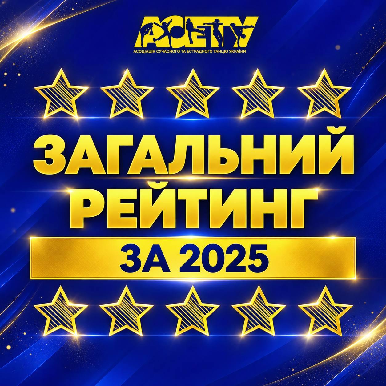 Загальний Рейтинг АСЕТУ 2025